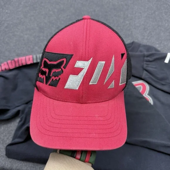 Fox Racing Long Sleeve T Shirt Large Black Logo Graphic Moto Y2K - Picture 6 of 12